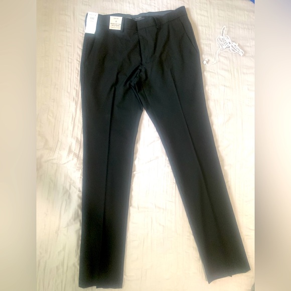 Kenneth Cole Men's Black Pants - Picture 1 of 4